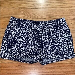 LOFT Stylish Blue and White Women's Shorts